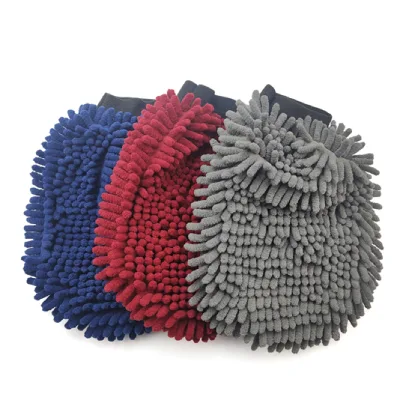 2 in 1 Microfiber Dog Pets Grooming Brush Mitt Pet Dog Bath Drying Message Brush Mitt
