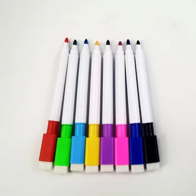 MultiColor Magnetic Whiteboard Marker Portable Dry Erase Pens Fine Tip Design for Office Whiteboard