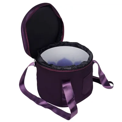 10 Inch Purple Songbo Waterproof Oxford Cloth Quartz Bowl Storage Portable Music Bowl Crystal Bowl Bag