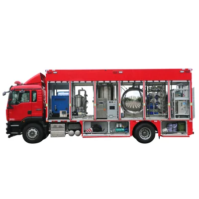 DIMA Advanced High Maneuverability Automatic Clean Water Purification Vehicle for Emergency Rescue