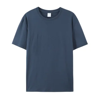 Pima Cotton T-shirt New Custom Printed Pictures Printing Logo 100 Cotton Tshirt Femmes 200 Gsm Casual Quantity