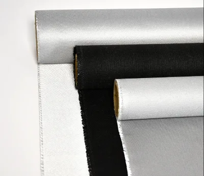1.3mm Thickness 800℃ Silicone Coated Fire-Resistant Silicone Coated Silica Fiber with Heat-Resistant Insulation and Fireproof