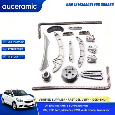 13143AA081 for 2008-2015 SUBARU LEGACY OUTBACK TRIBECA 3.6L H6 DOHC 24V EZ36D Naturally Aspirated Timing Chain Kit