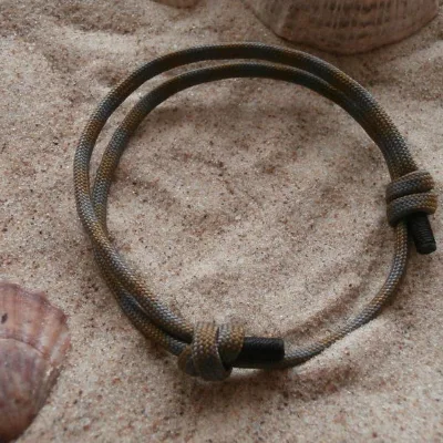 2023 Custom Sea Sailing Couple Gift Handmade 4mm Drawstring Adjustable Wristbands Trending Paracord Bracelet