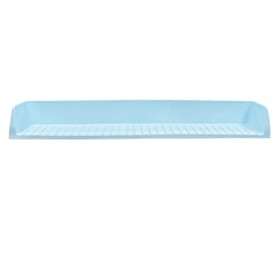 Eversoul Factory Supply Suction Cup Design Kids Bath Toy Storage Tray Bathroom Baffle Silicone Bathtub Splash Guard