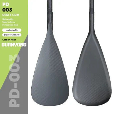 Carbon Fiber Paddle Fixed/2/3 Section, All Round SUP Paddle for Surfing, Flatwater, Racing and Downwind