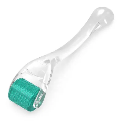 Skin Microneedling Facial Therapy Dermaroller 0.5mm Derma Roller With Case Titanium Needles Derma Roller