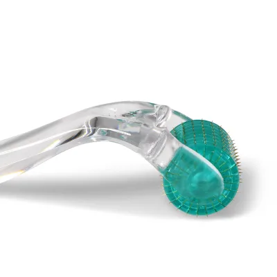 Hair Regrowth Real Needles Microneedle Derma Roller Titanium Stainless Steel 192 Needles in Home Use