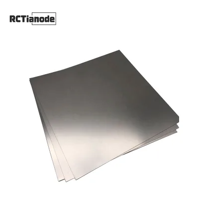 High Precision GR5 Titanium Plate for Medical Equipment and Chemical Pressure Vessel Hot Rolled with Cutting Welding Services