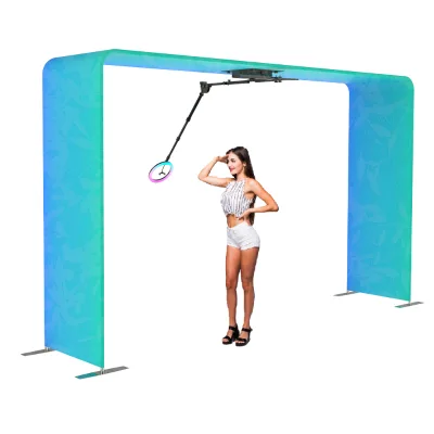 Video Shooting 360 Photo Booth Automatic Spin Chimee Photobooth 360 Professionnel 360 Degre Portable Photo Booth for Liveshow