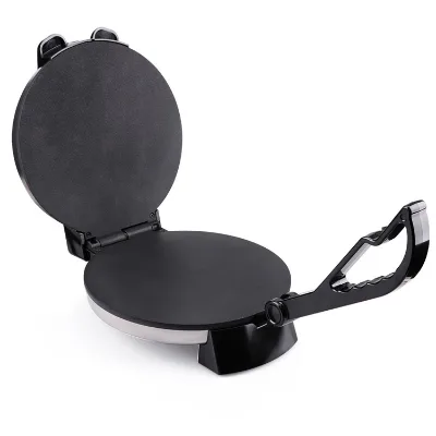 Commercial Electric Crepe Pizza Maker Double Heating Grill Pan for Hotel