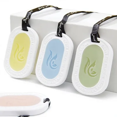 Fragrant Hanging Wardrobe Aromatherapy Gypsum Wax Tablets Handmade Car Plaster Incense Pendant Bedroom Flameless Household
