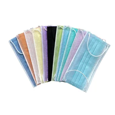 Disposable Face Mask 17.5 cm PP Non Woven Waterproof Individual Packing Single Pack Face Mask