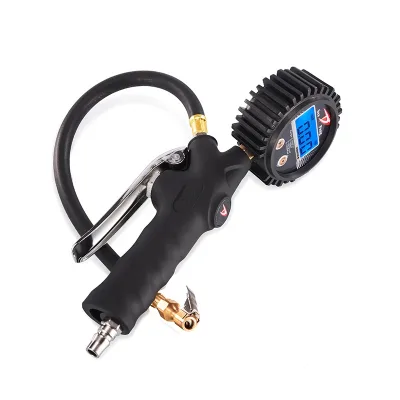 Bar Pressure Meter Medidor De Presion De Neumaticos Digital Tyre Gauge Tire Inflator