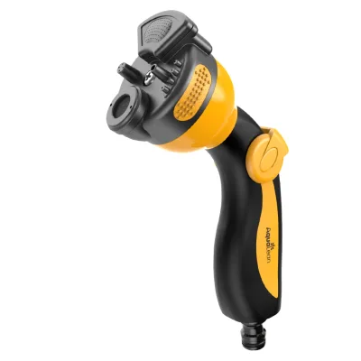 Multi-flow Plastic Garden Water Spray Nozzle Gun with 4 Modes