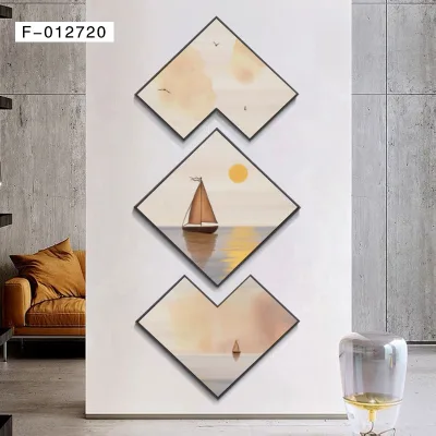 Eco-friendly Boho Classical Metal Home Decor Office Wall Living Room Decoration Prints Acrylic Paintings and Wall Arts