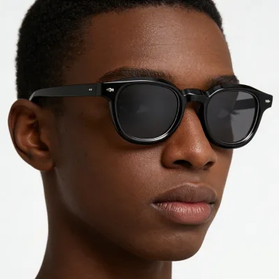 2026 Vintage Round Frame Polarized Sunglasses Men Women Retro Design UV400 Anti Radiation Lenses Outdoor Vacation Driving Shades