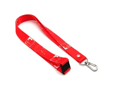 Full Color Sublimation Polyester Lanyard, Custom Logo Neck Lanyard for Brand Promotional Gifts