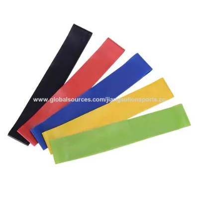Environmentally fitness training tasteless latex yoga belt