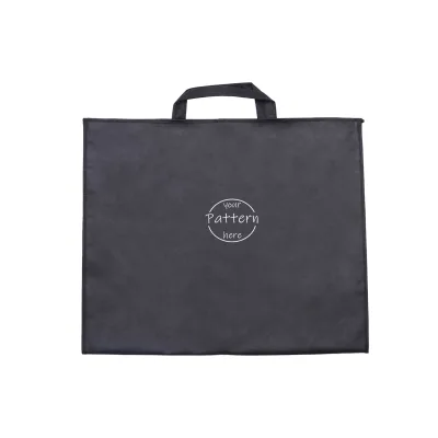 Reusable Waterproof Non-Woven Men Suit Cover with Personalized Logo Ideal for Coat Storage, Closet Organization