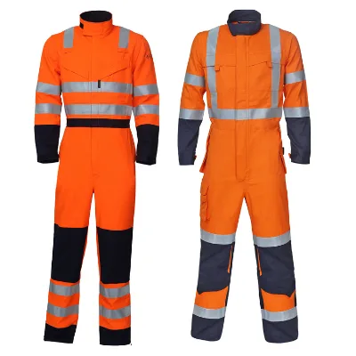 Safety industrial aramid coverall workwear welding construction clothing high visibility coverall