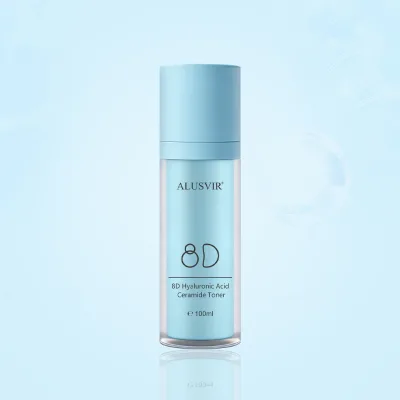 Korean Beauty Deep Hydrating Skin Toner 8d Hyaluronic Acid Ceramide Panthenol Moisturizing Face Toner Water for Women Spray