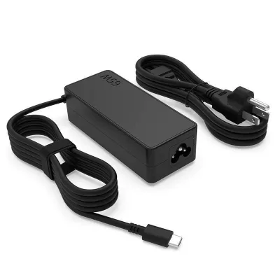 65W 45W PD Charger for Lenovo Laptop Power Adapter with USB C or 5525 5521 4530 1155 Connector