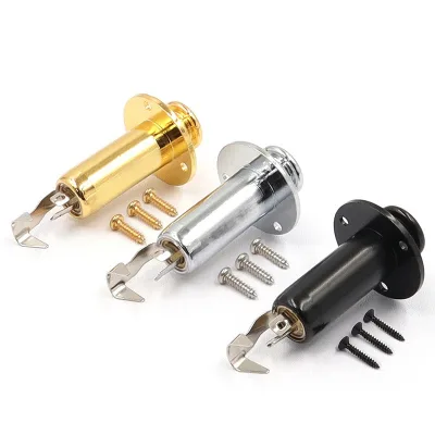 Folk Acoustic Guitar Electric Guitar case EQ Pickup Tail Pin Type Stereo Audio Output Jack Socket
