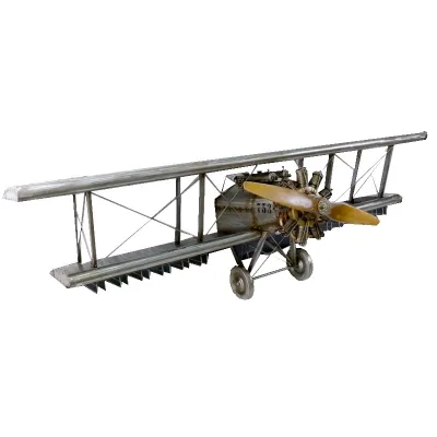 2023 Hot Sale Metal bar Punk Airplane Model Plane Large Metal Model Airplane Model Airplane Iron Bar Decoration