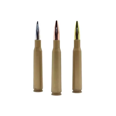 Simulation Barrett Bullet Pen Creative Rotatable Cool Neutral Gel Ink Ballpoint Pen