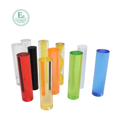 Various Diameter Free Cutting Sample Factory Price Extrude Transparent Acrylic Rod