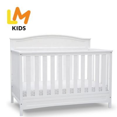 LM KIDS 4 in 1 Convertible Baby Bad Kids' Cribs Baby Beds&cribs Cradle for Baby Kids' Cribs
