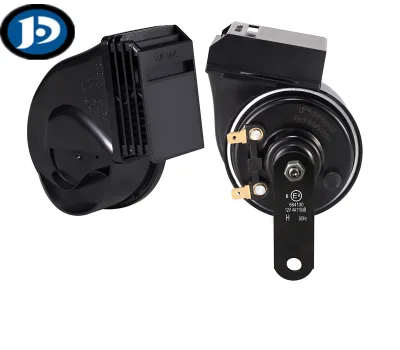12V/24V Dual Tone Electric Horn for Trucks & Emergency Vehicles - 150dB High Volume with CE/E-Mark Certification