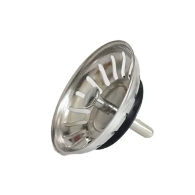 Universal Size Strainer Basket for Kitchen Sink Drain Easy Clean and Prevent From Rusting Anti Odor Anti Clogging Drain for Sink