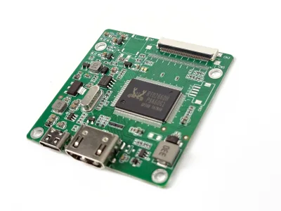 Jozitech ZY-R60TL06 V1.0 TTL Converter Board | 1920x1440 | Dual FPC TP Interface | 24-bit Color | PWM Backlight | for Input |