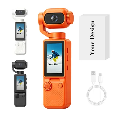 One-Step Recording Handheld Pocket Camera Lightweight Portable Video Recorder Smart Auto-Focusing Pocket Camera for Sports