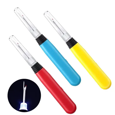 LED Lighted Seam Ripper Tool Sharp Sewing Thread Remover Simple Style Sewing Accessories