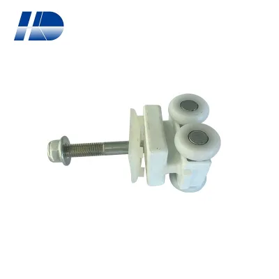 Factory Price Sliding Door Hanger Wheels Hanging Roller With Bearing Window Durable Nylon Steel Iron Stainless Steel Materials