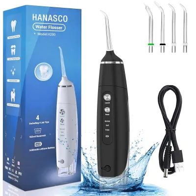 High Pressure 3 Modes Whitening Tools 1400mAh Lithium Battery Home Travel Water Flosser