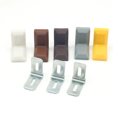 Furniture Kitchen Cabinet Hanger Decorative Plastic Cover Angle Corner Connecting Brackets