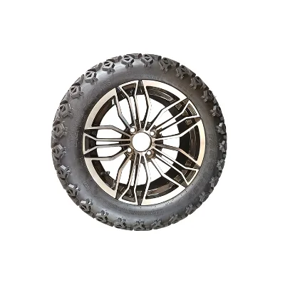 22 X 10-14" Golf Cart Wheel and Off-Road Golf Cart Tire Combination