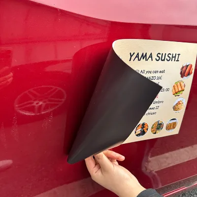 Wholesale Custom Dry-Erase Movable Label Vinyl Sticker Eye-Catching Magnetic Decal for Cars & Refrigerators