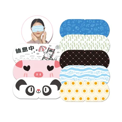12PCS/BOX Steam Eye SPA Mask Relieve Eyestrain Remove Dark Circle Lavender Fragrance Warming Eye Patch