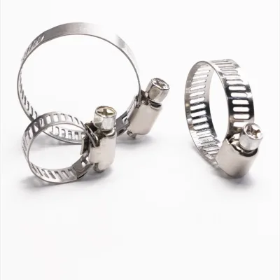 Stainless steel hose clamps, laboratory water pipe clamps, sewer and sewage pipe leak-proof hose clamps, and clamps