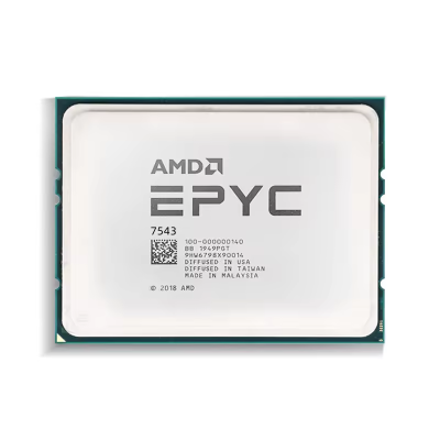 Brand New AMD 32 Core 64 Threads 2.8ghz Socket Sp3 256m Cache 225W Server Processor EPYC 7543 CPU