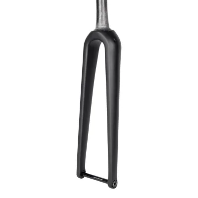 27.5er Tapered Rigid Fork Full Carbon Fiber Road Bike Front Fork Gravel Bicycle Hard Fork 700C