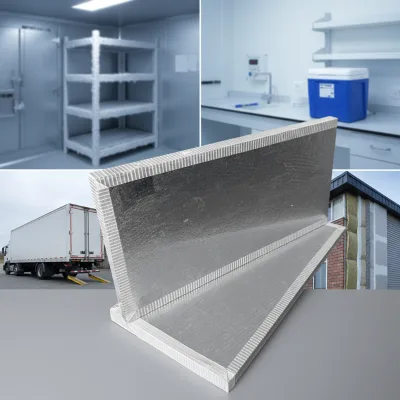 Industrial Equipment Vacuum Insulation Board VIP Custom Vacuum Insulation Panel for LNG Tank and High Low Temperature Device