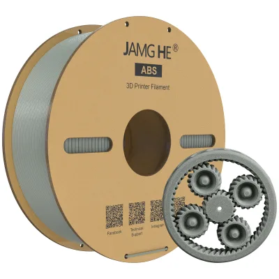 Jamg He ABS 1.75mm 3D Printer Filament 1KG Plastic Spool Low Shrinkage High Strength