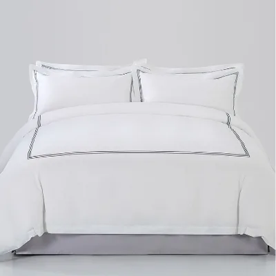 High-quality Best-selling Black Three-line Frame Bedding Pure Cotton Bed Sheet