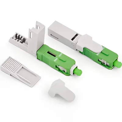 LX33 SC APC SC UPC Fiber Optic Fast Connector FTTH Field Installable Quick Connector